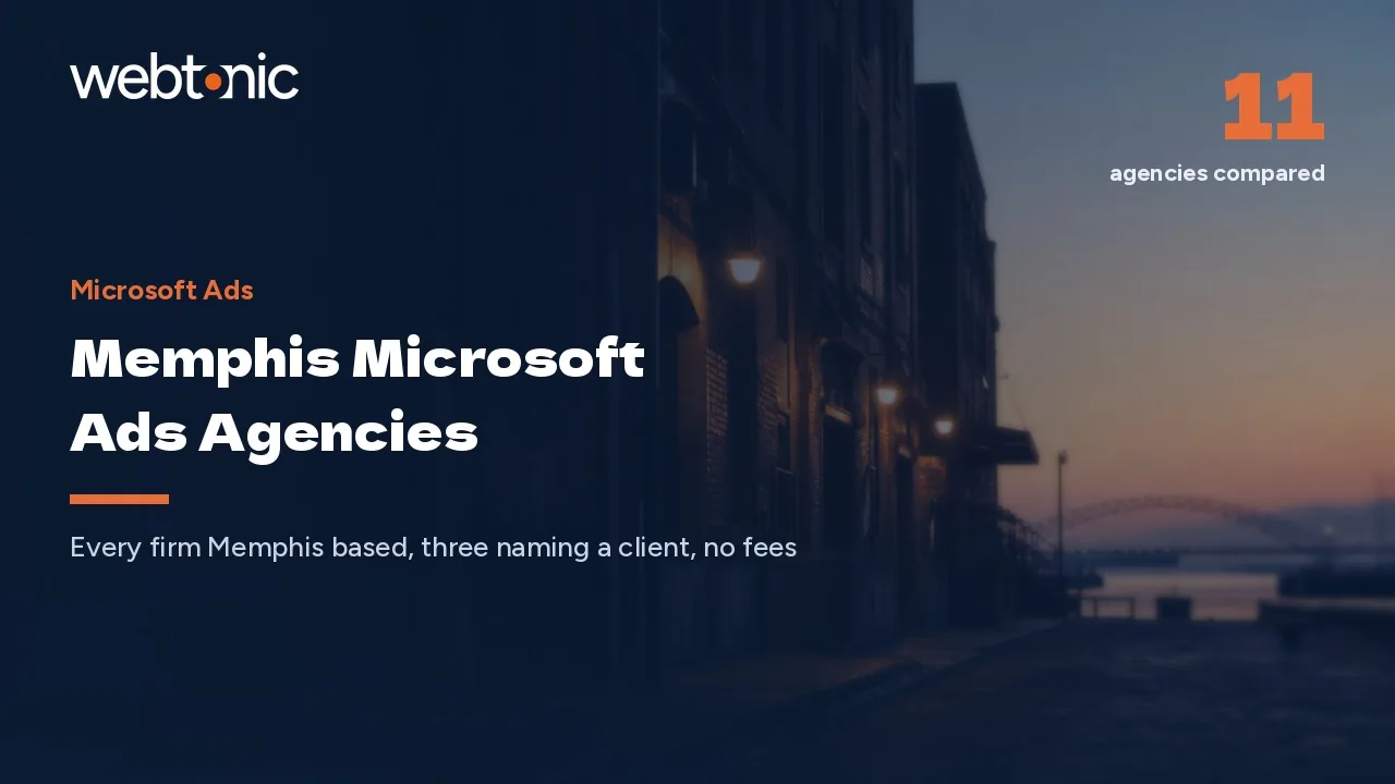 The Memphis Microsoft Ads Shortlist That Passed 2026 Checks — Web Tonic blog thumbnail