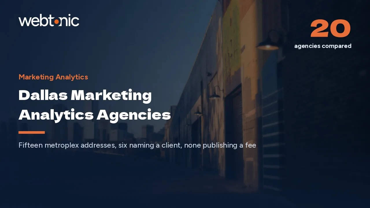 How to Brief a Dallas Marketing Analytics Agency in 2026 — Web Tonic blog thumbnail