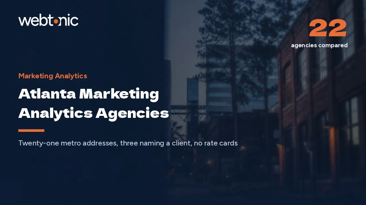 Atlanta Marketing Analytics in 2026: Local, but Quiet on Proof — Web Tonic blog thumbnail