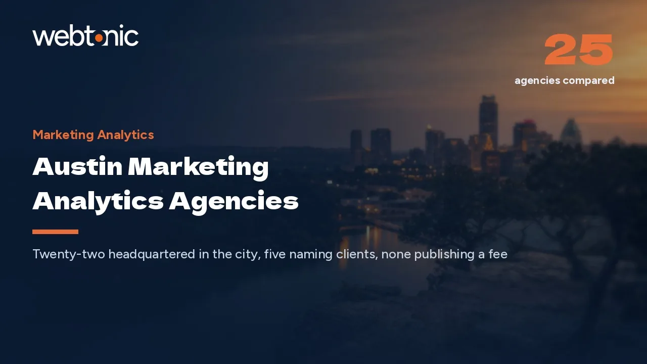 Austin Marketing Analytics in 2026: 22 of 25 Are Really Local — Web Tonic blog thumbnail