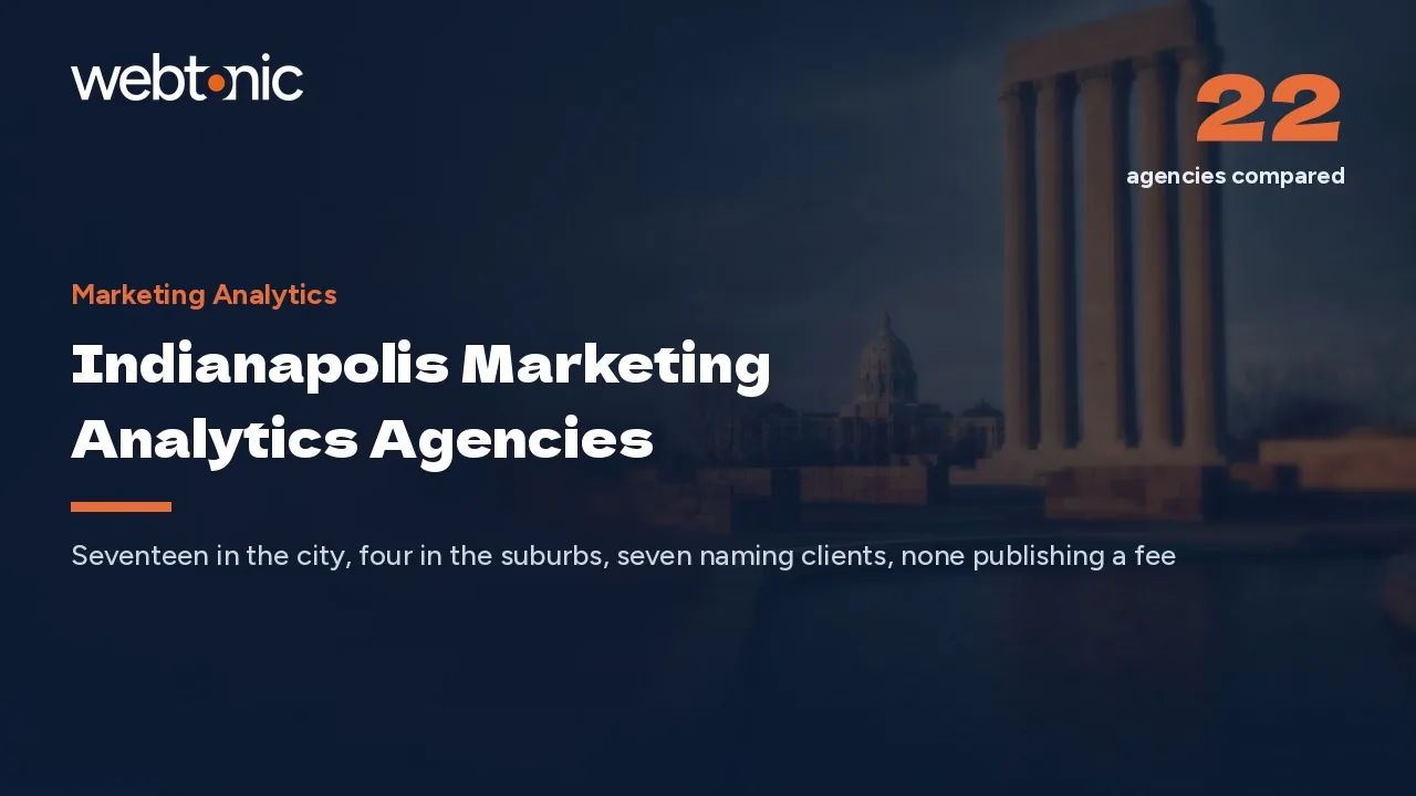 Indianapolis Marketing Analytics in 2026: Who Shows Their Work — Web Tonic blog thumbnail