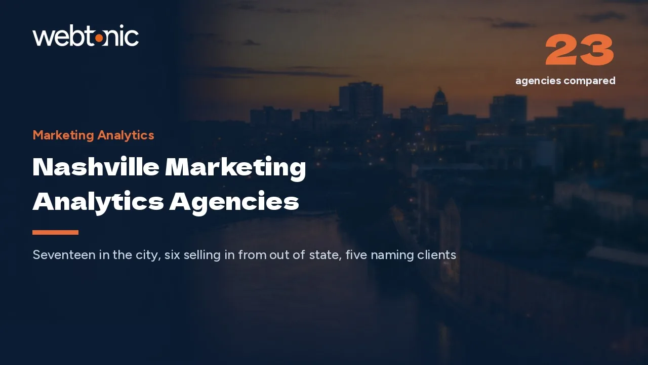Before You Hire a Nashville Analytics Agency in 2026, Read This — Web Tonic blog thumbnail