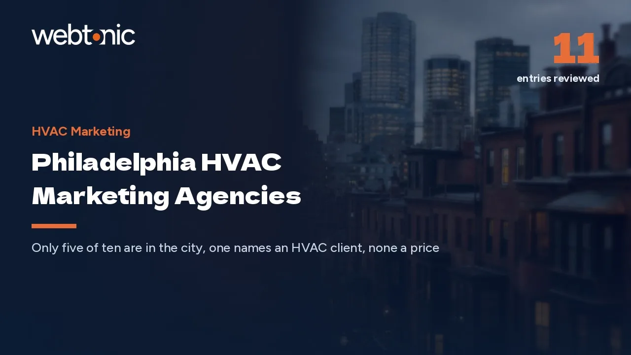 What to Ask a Philadelphia HVAC Marketing Agency in 2026 — Web Tonic blog thumbnail