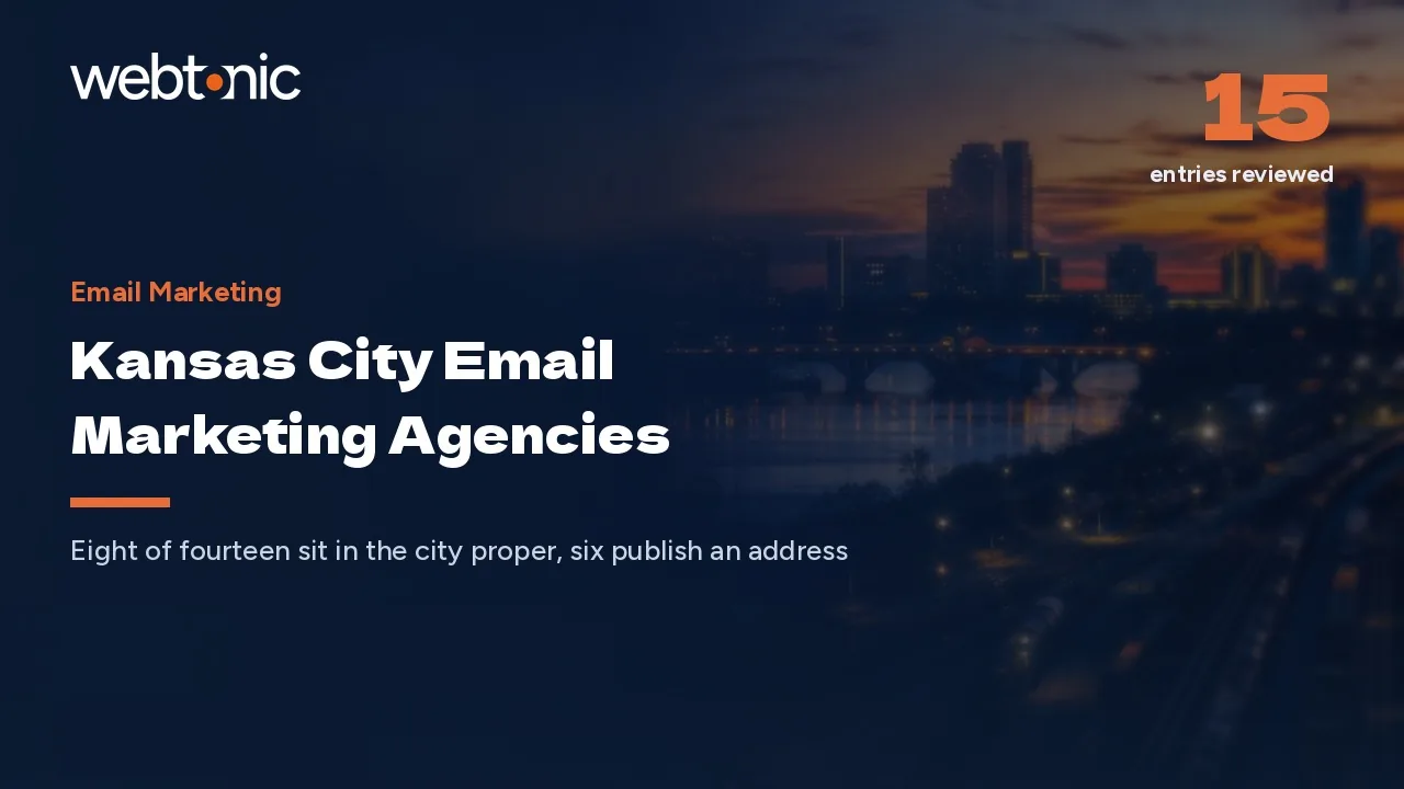 Kansas City Email Marketing in 2026 Is a Two-State Shortlist — Web Tonic blog thumbnail