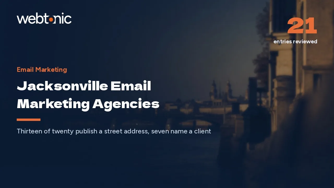 Thirteen Jacksonville Email Marketing Addresses You Can Verify in 2026 — Web Tonic blog thumbnail