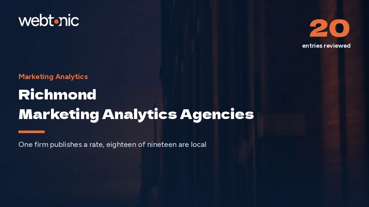 One Richmond Analytics Agency Publishes a Price in 2026 — Web Tonic blog thumbnail