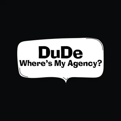 Dude Where's My Agency Logo