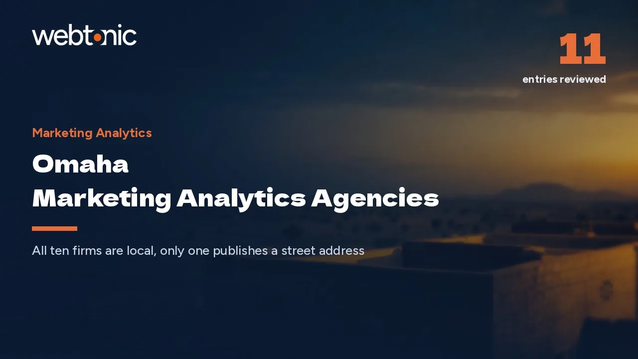 Omaha's 2026 Analytics Market Is Ten Firms Deep — Web Tonic blog thumbnail