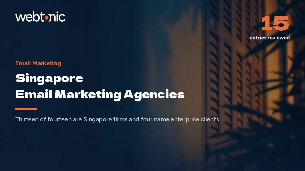 Singapore Email Marketing in 2026: One Bench, Many Markets — Web Tonic blog thumbnail