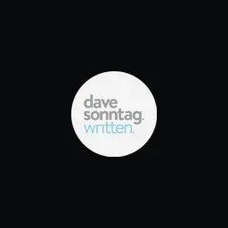 Dave Sonntag Written Logo