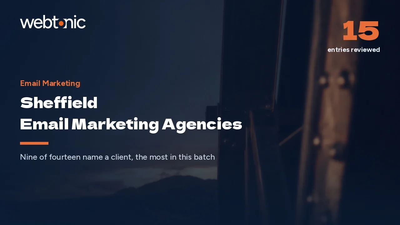 Sheffield Publishes More Email Clients Than Any City on Our 2026 List — Web Tonic blog thumbnail