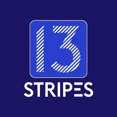 13 Stripes Marketing Logo
