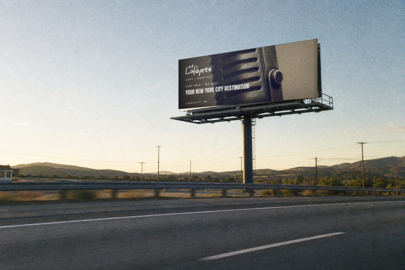 419 Lafayette highway billboard