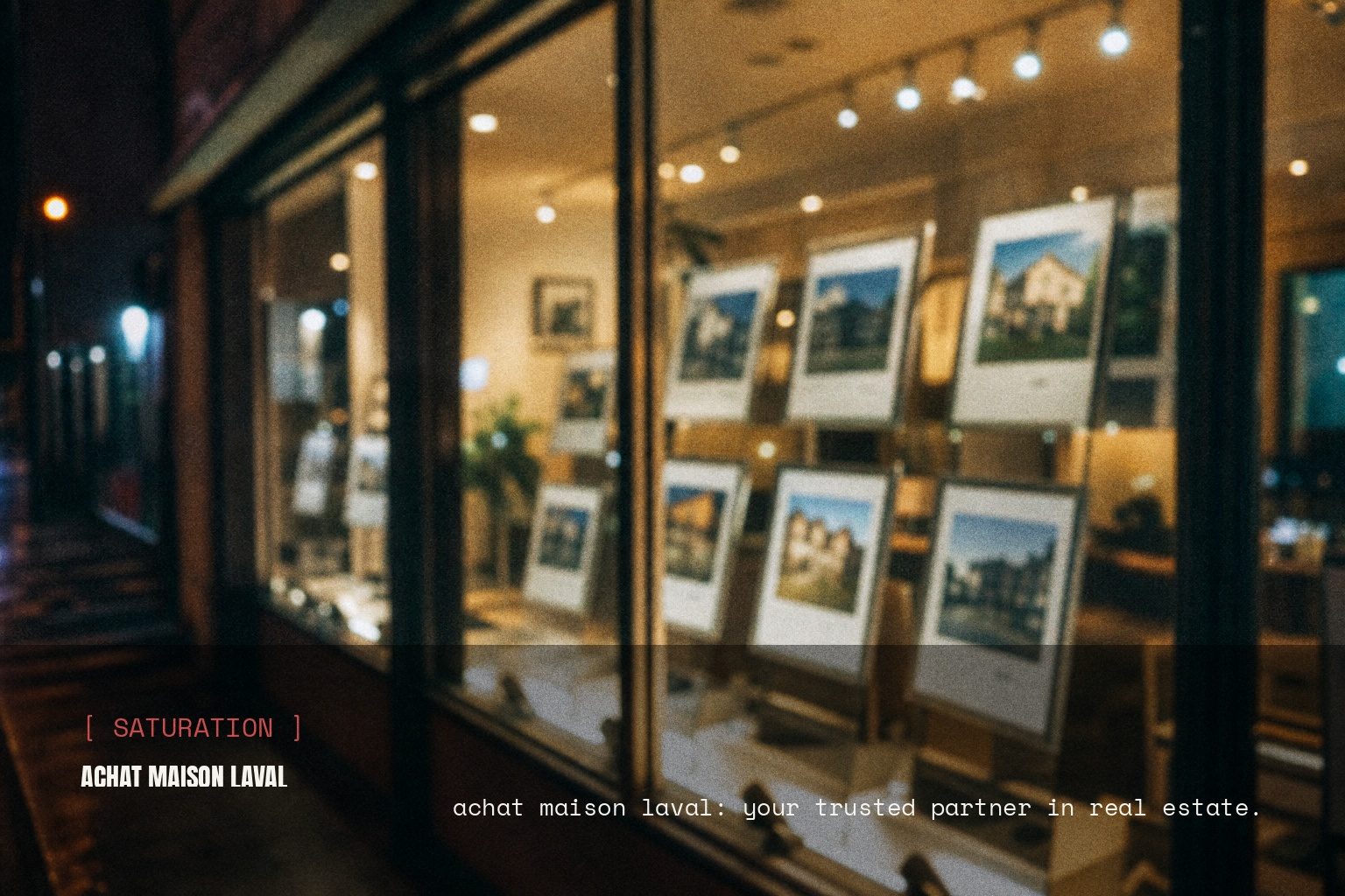 Blurred night scene