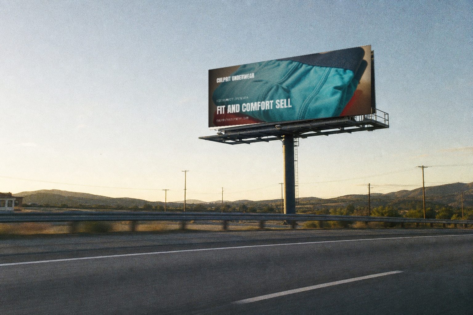 Culprit highway billboard