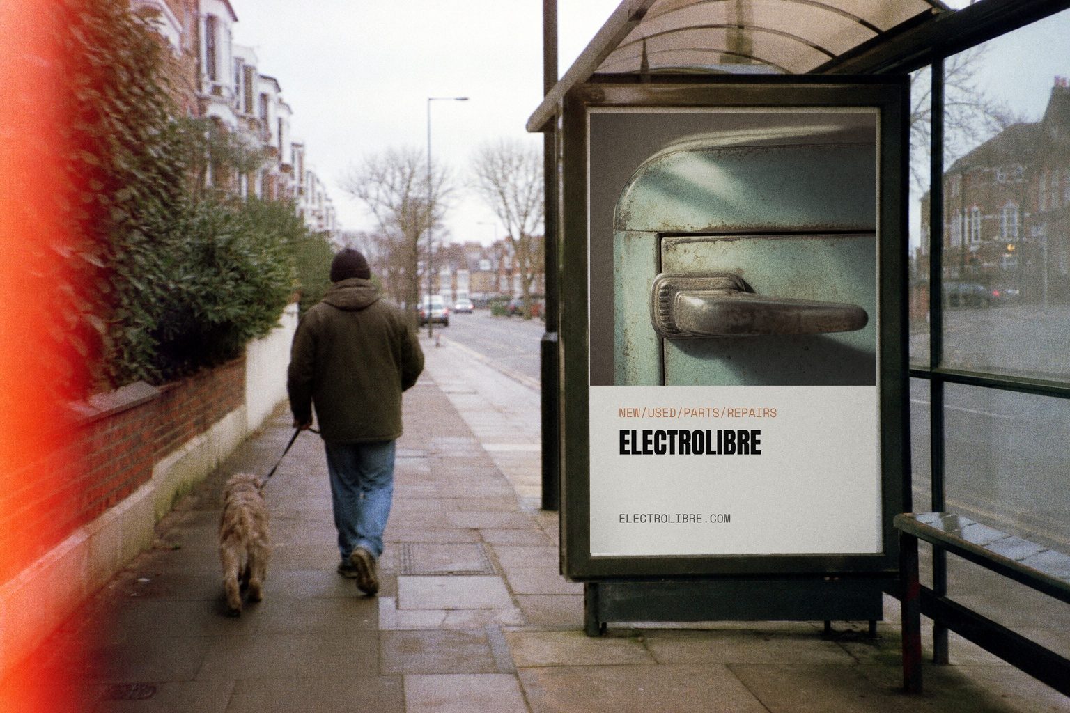 Bus shelter poster