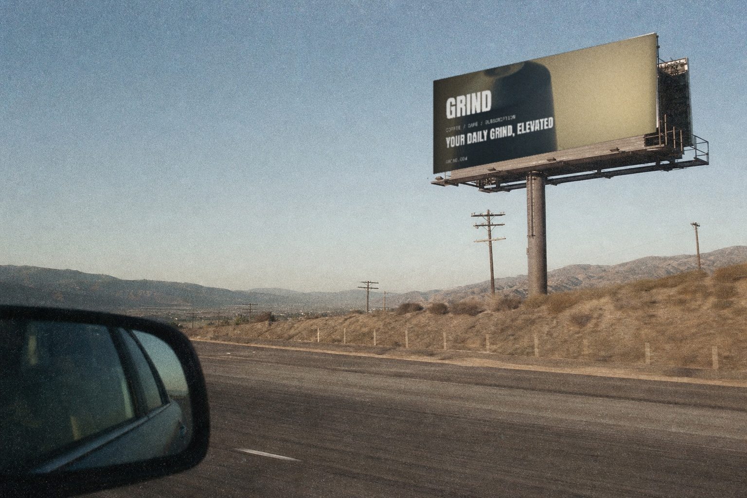 Grind highway billboard render