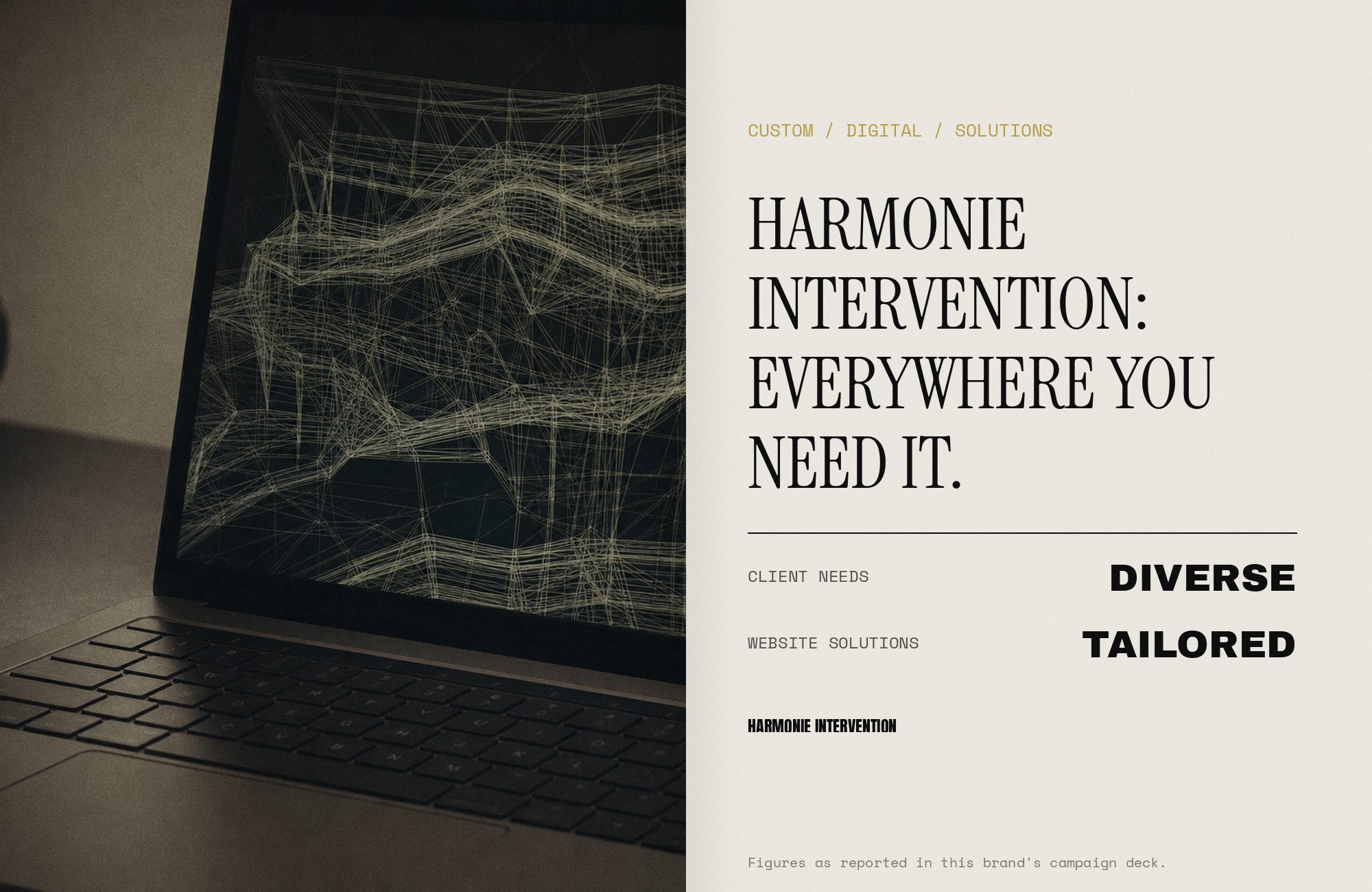 Harmonie press spread