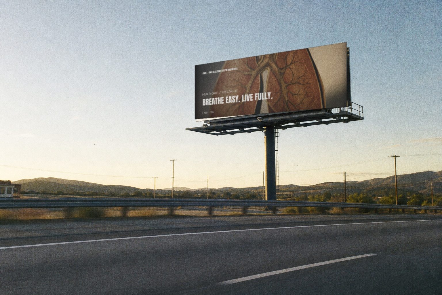 LAHA highway billboard render