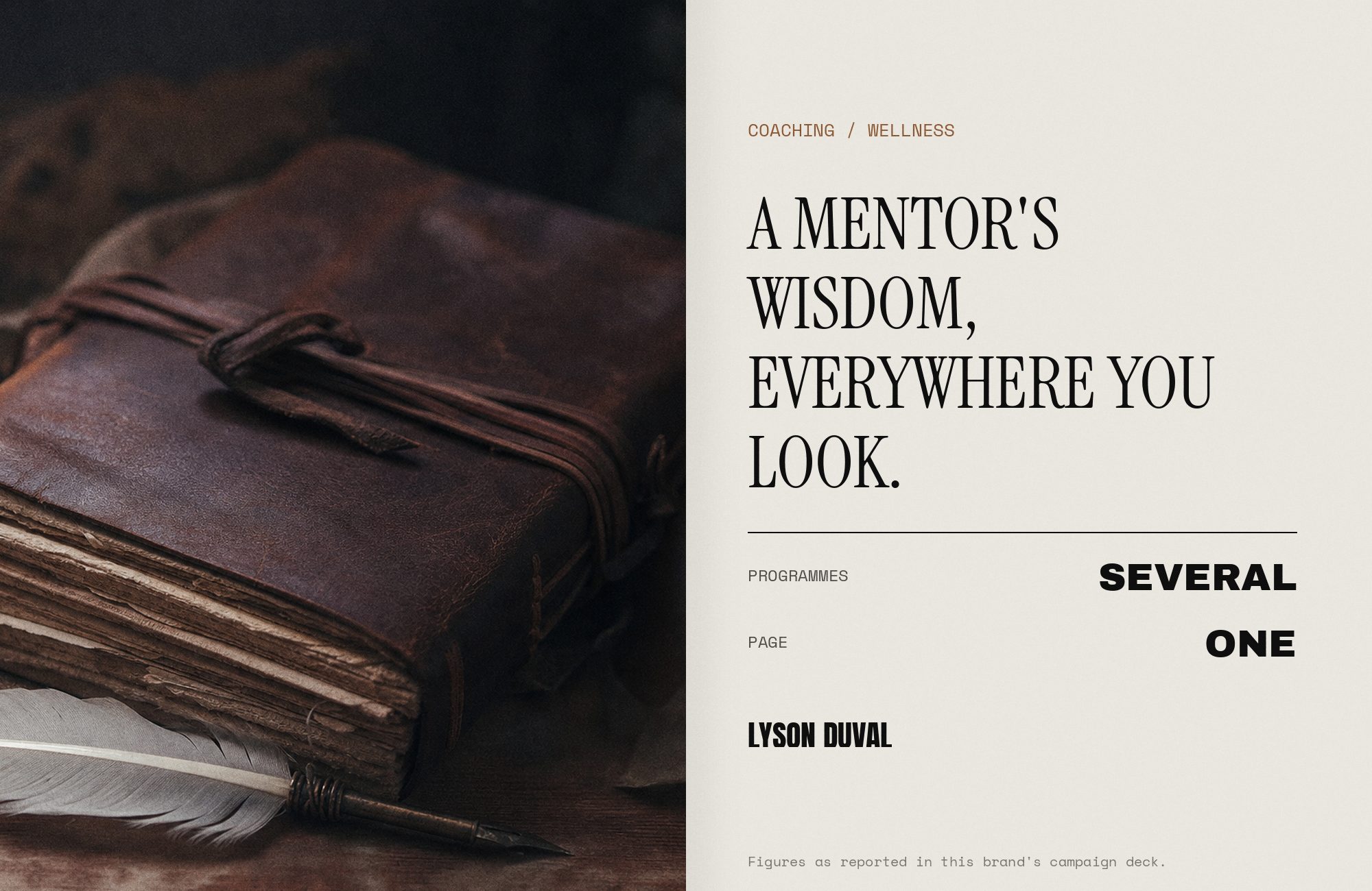 Lyson Duval press spread