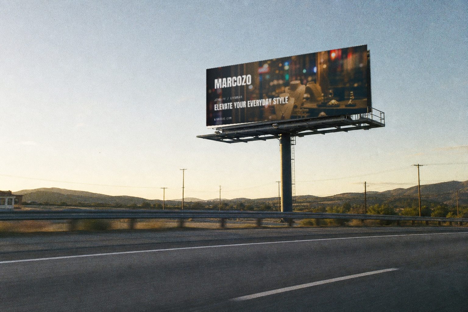 MARCOZO highway billboard