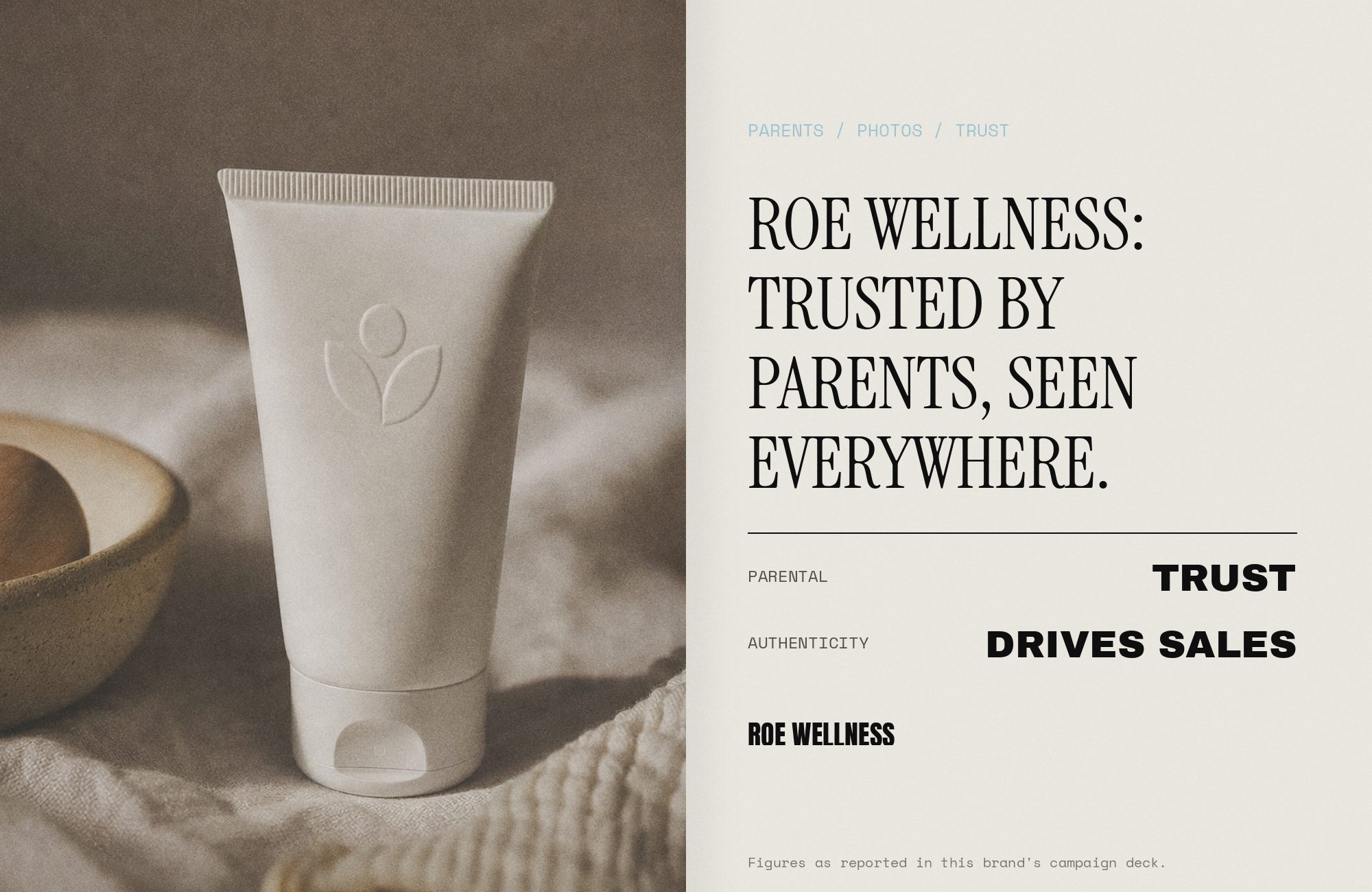 Roe Wellness press spread render