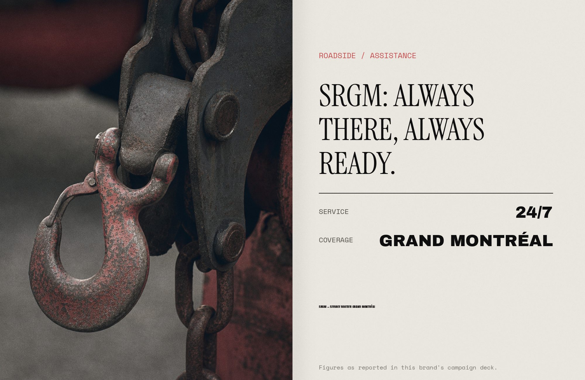 SRGM press spread