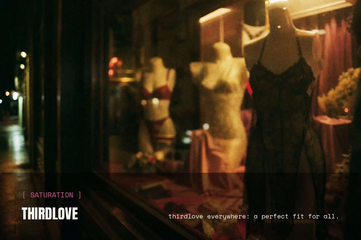 ThirdLove night street campaign render
