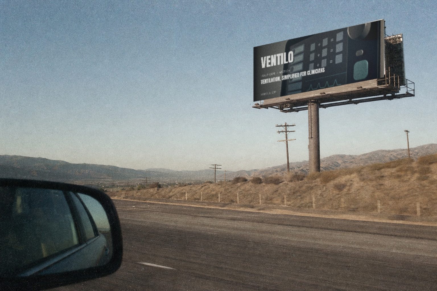 Highway billboard