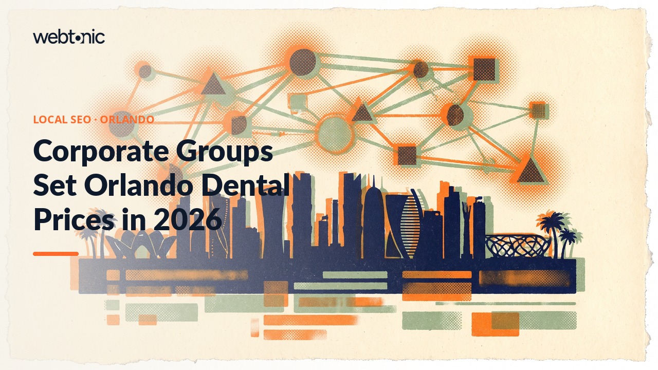 Corporate Groups Set Orlando Dental Prices in 2026 — Web Tonic blog thumbnail