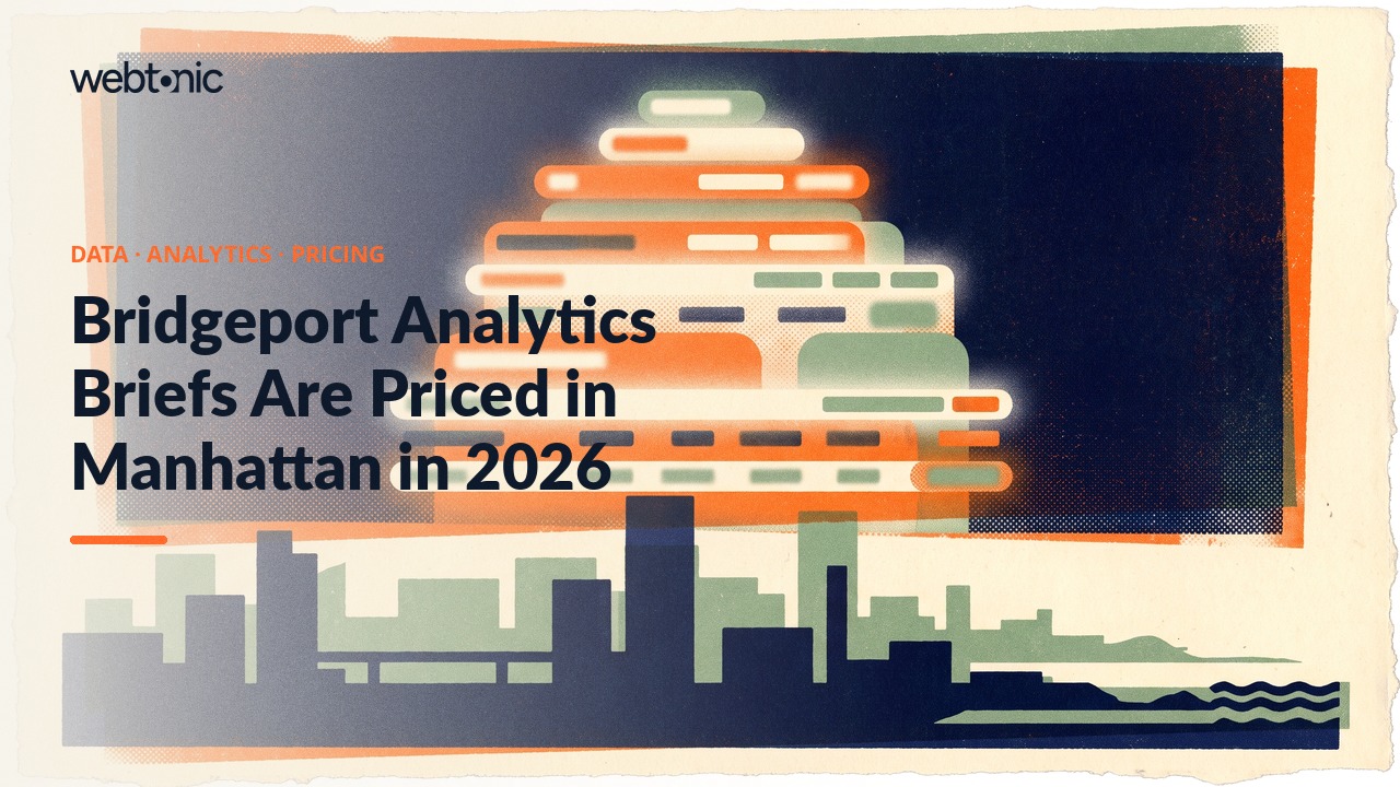 Bridgeport Analytics Briefs Are Priced in Manhattan in 2026 — Web Tonic blog thumbnail