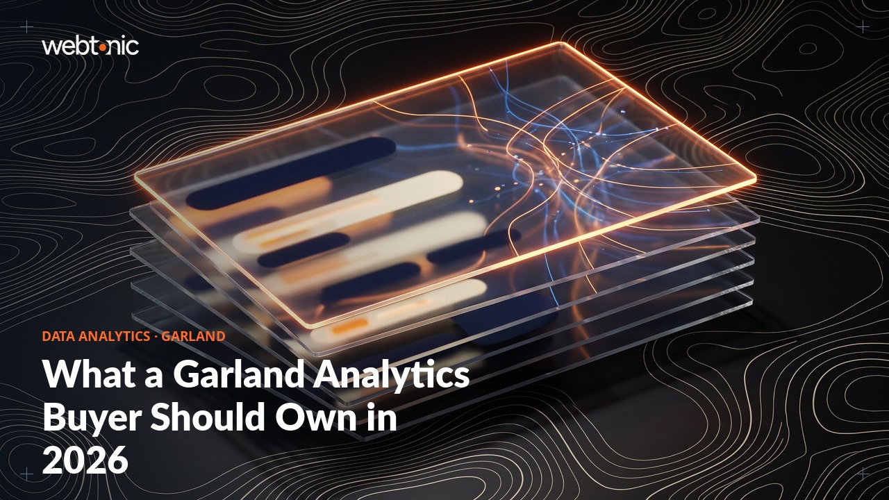 What a Garland Analytics Buyer Should Own in 2026 — Web Tonic blog thumbnail