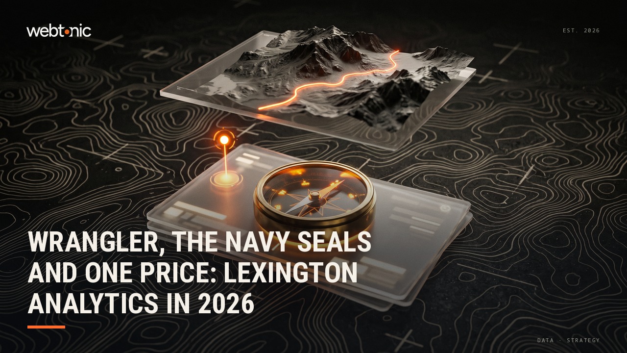 Wrangler, the Navy SEALs and One Price: Lexington Analytics in 2026 — Web Tonic blog thumbnail