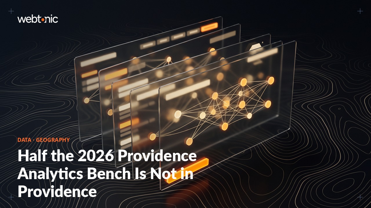 Half the 2026 Providence Analytics Bench Is Not in Providence — Web Tonic blog thumbnail