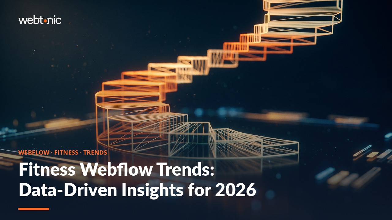 Fitness Webflow Trends: Data-Driven Insights for 2026 — Web Tonic blog thumbnail