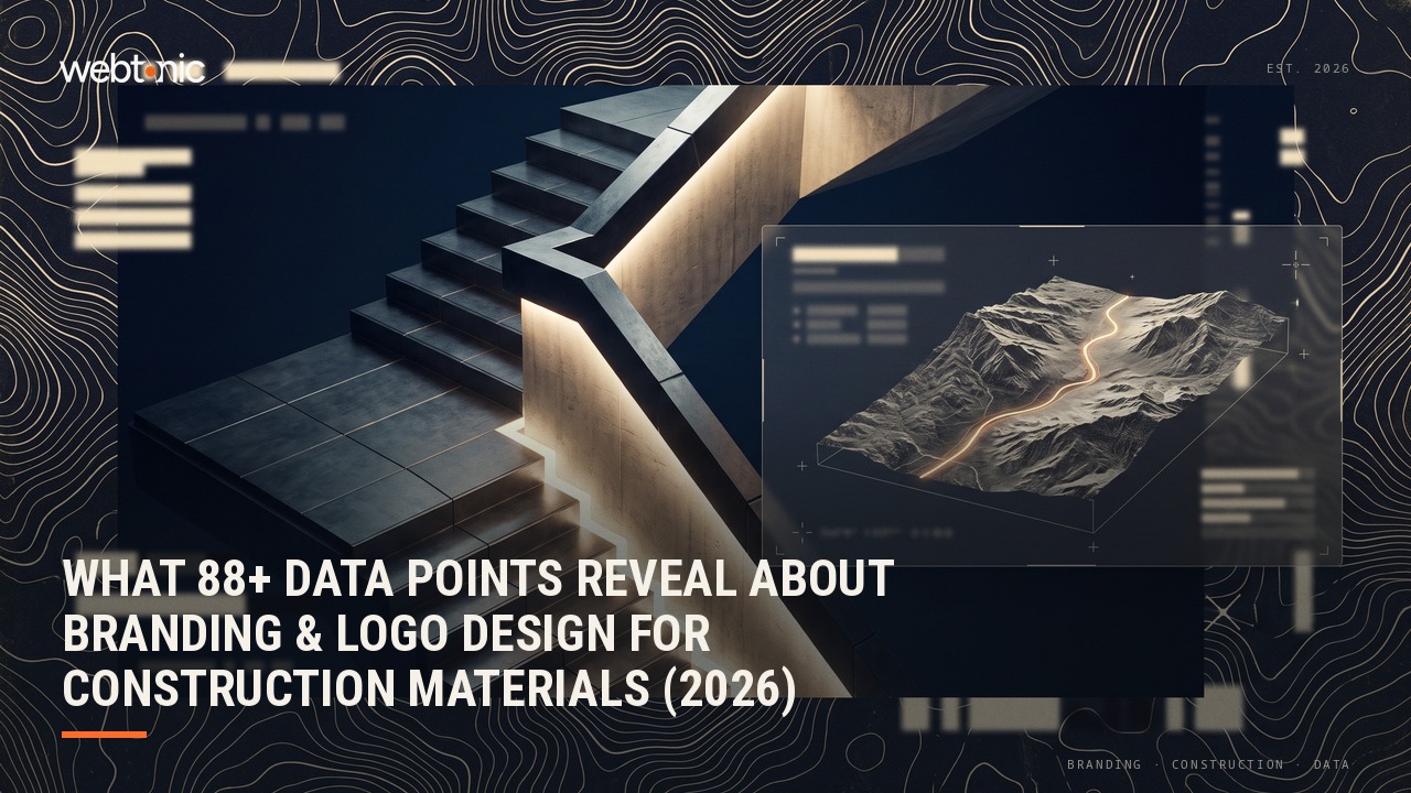 What 88+ Data Points Reveal About Branding & Logo Design for Construction Materials (2026) — Web Tonic blog thumbnail