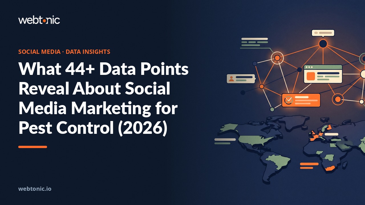 What 44+ Data Points Reveal About Social Media Marketing for Pest Control (2026) — Web Tonic blog thumbnail