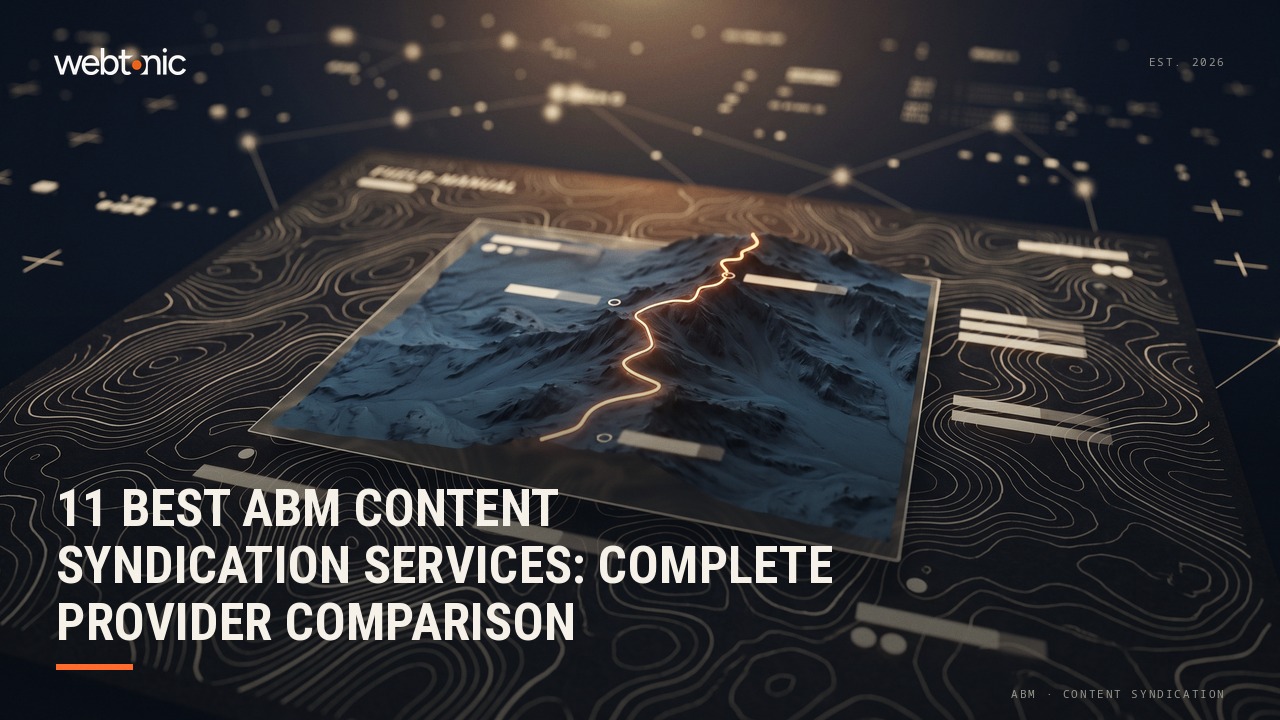 11 Best ABM Content Syndication Services: Complete Provider Comparison — Web Tonic blog thumbnail