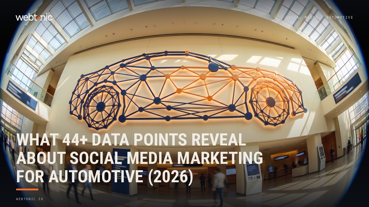 What 44+ Data Points Reveal About Social Media Marketing for Automotive (2026) — Web Tonic blog thumbnail