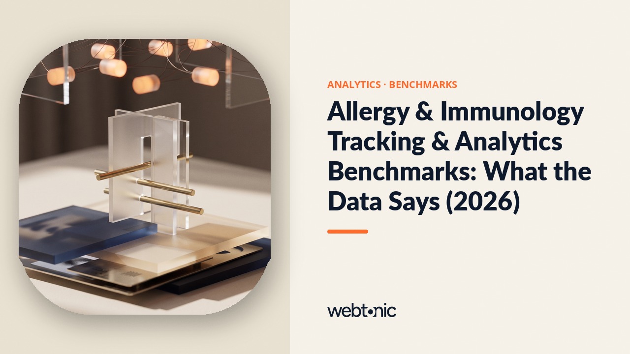 Allergy & Immunology Tracking & Analytics Benchmarks: What the Data Says (2026) — Web Tonic blog thumbnail