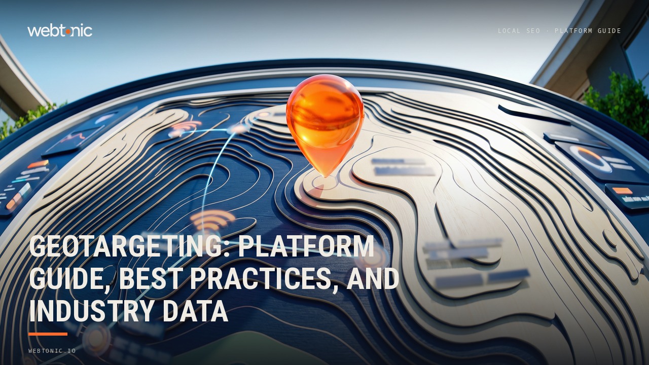 Geotargeting: Platform Guide, Best Practices, and Industry Data — Web Tonic blog thumbnail
