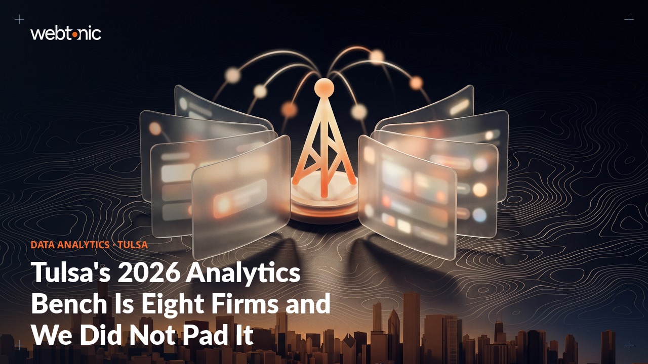 Tulsa's 2026 Analytics Bench Is Eight Firms and We Did Not Pad It — Web Tonic blog thumbnail