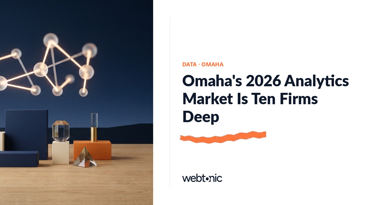 Omaha's 2026 Analytics Market Is Ten Firms Deep — Web Tonic blog thumbnail