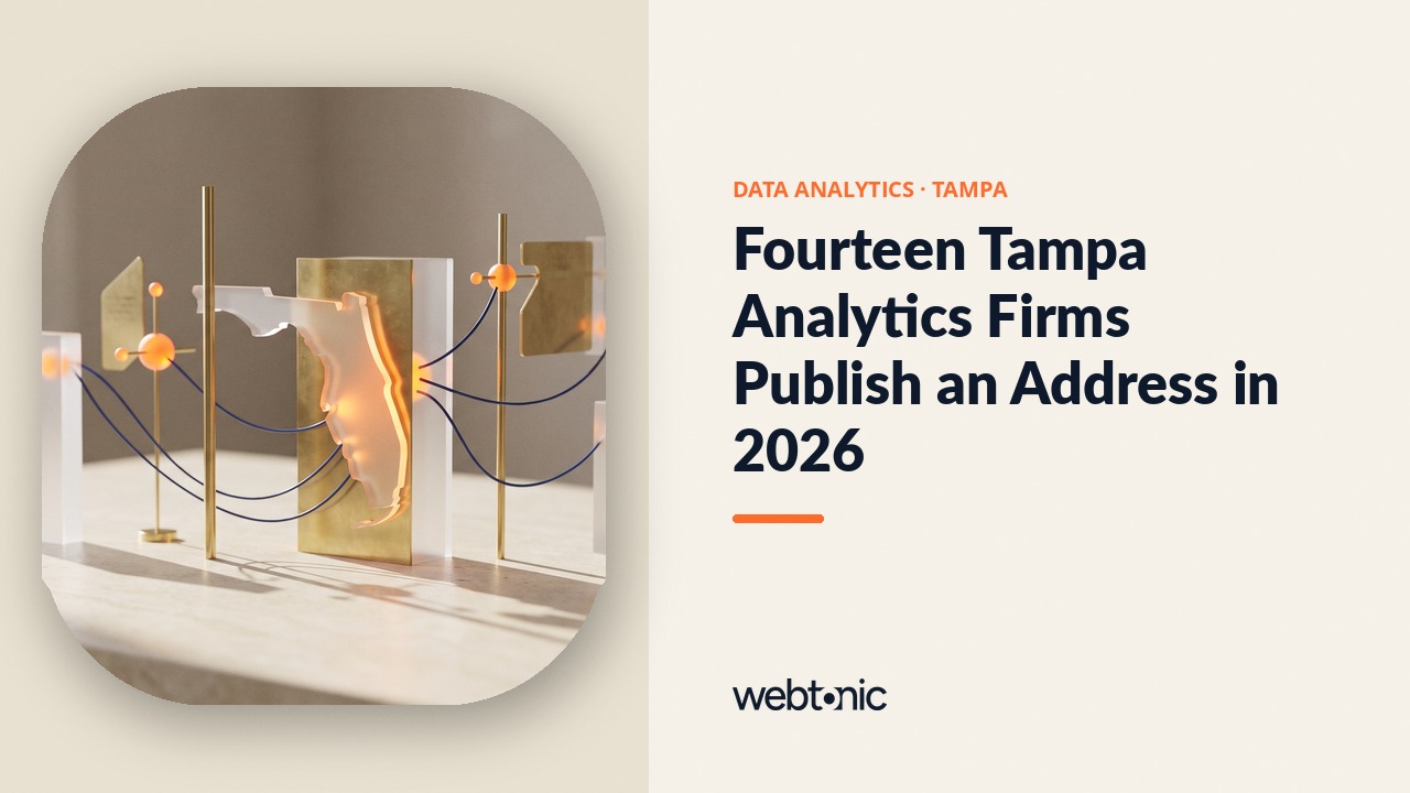 Fourteen Tampa Analytics Firms Publish an Address in 2026 — Web Tonic blog thumbnail