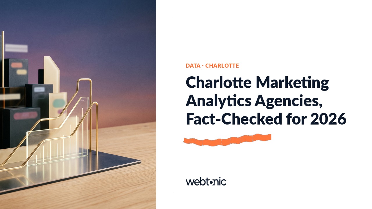 Charlotte Marketing Analytics Agencies, Fact-Checked for 2026 — Web Tonic blog thumbnail