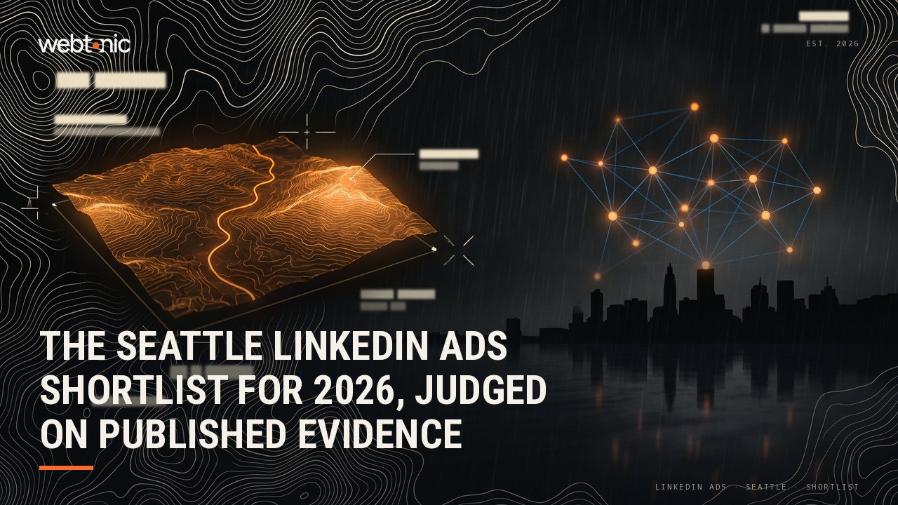 The Seattle LinkedIn Ads Shortlist for 2026, Judged on Published Evidence — Web Tonic blog thumbnail