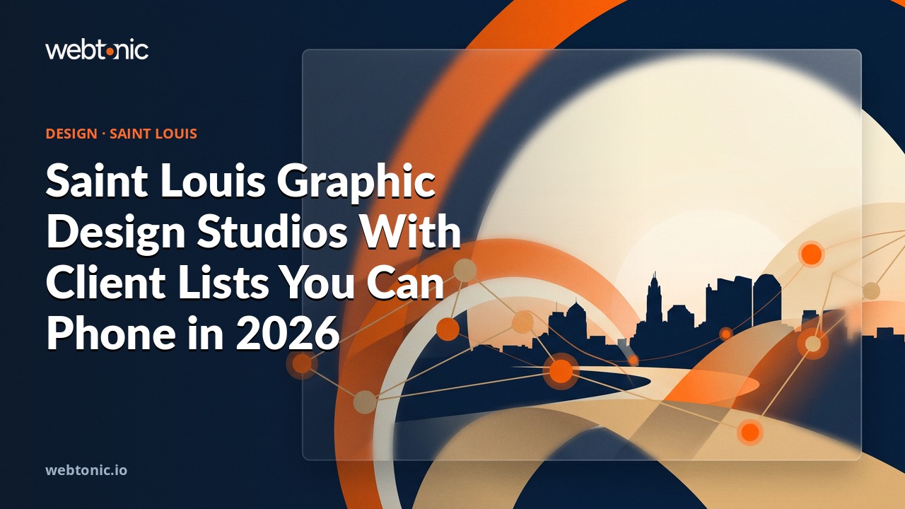 Saint Louis Graphic Design Studios With Client Lists You Can Phone in 2026 — Web Tonic blog thumbnail