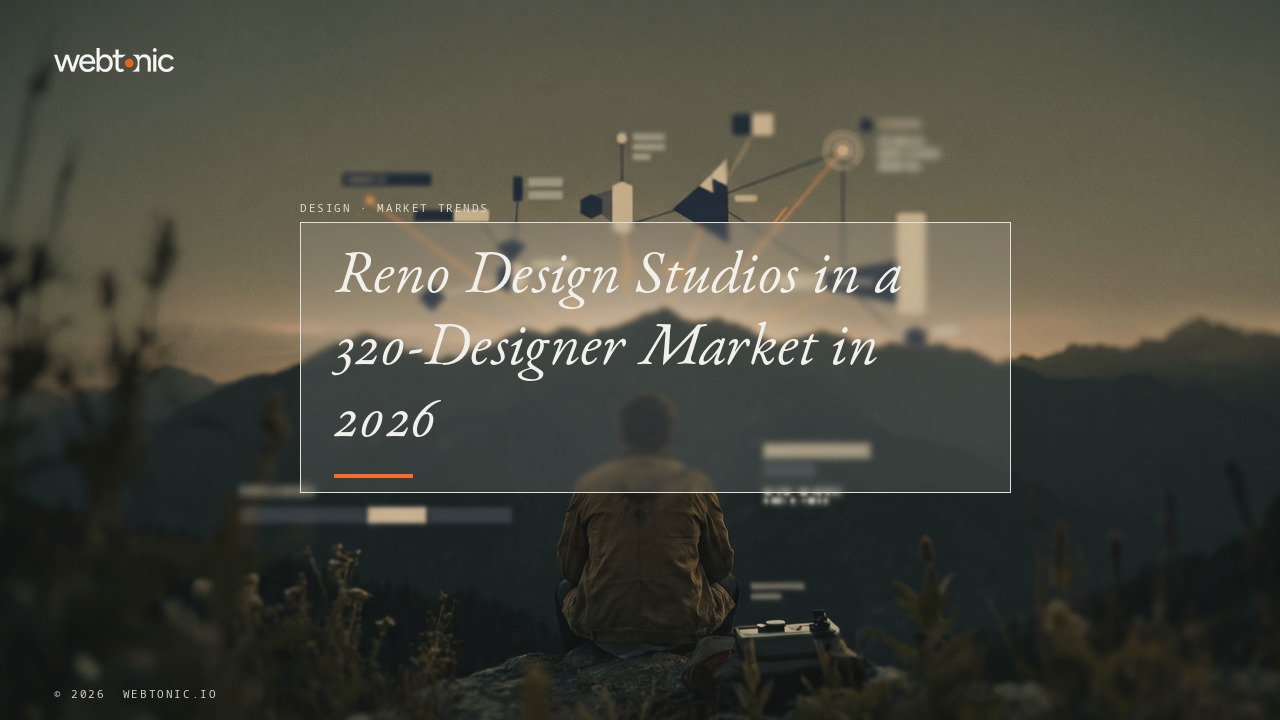 Reno Design Studios in a 320-Designer Market in 2026 — Web Tonic blog thumbnail