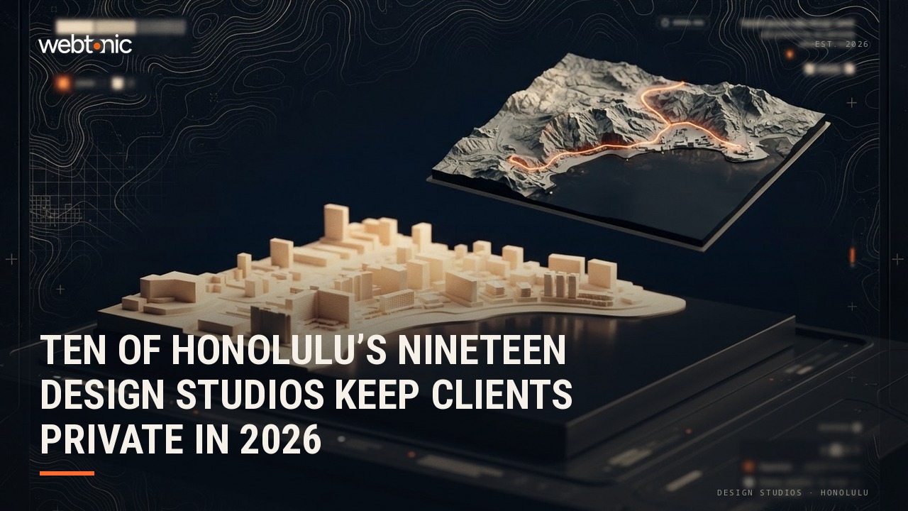 Ten of Honolulu’s Nineteen Design Studios Keep Clients Private in 2026 — Web Tonic blog thumbnail
