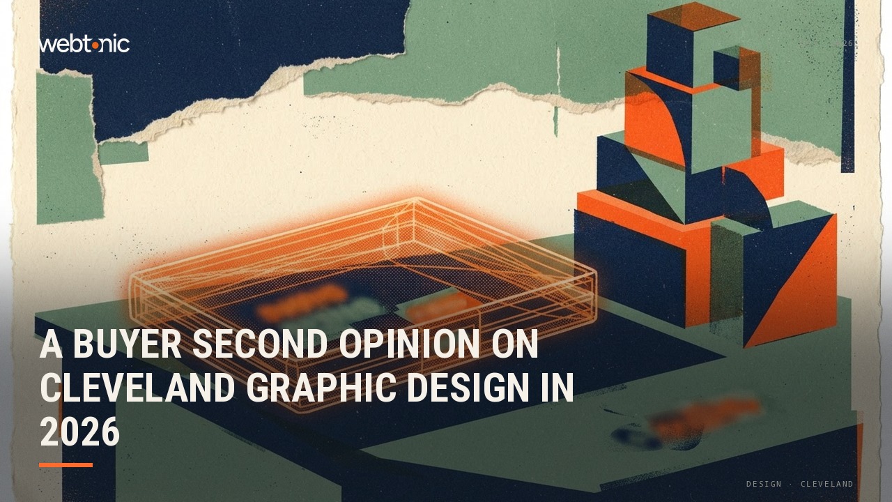 A Buyer Second Opinion on Cleveland Graphic Design in 2026 — Web Tonic blog thumbnail